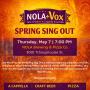 NOLA Vox Spring Sing Out Performance
